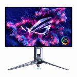 ASUS ROG Swift OLED PG27AQWP-W Gaming Monitor - 26.5” QHD 540Hz / 720Hz Dual-Mode, Tandem OLED, 0.02ms, DP 2.1, White (90LM0CF2-B01971)