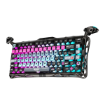 GravaStar V75 Pro Keyboard Cyberpunk RGB Hall Effect gaming keyboard