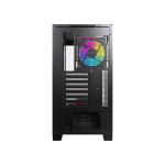 ACEGEEK PHOTON Black Gaming Case Front Interior View