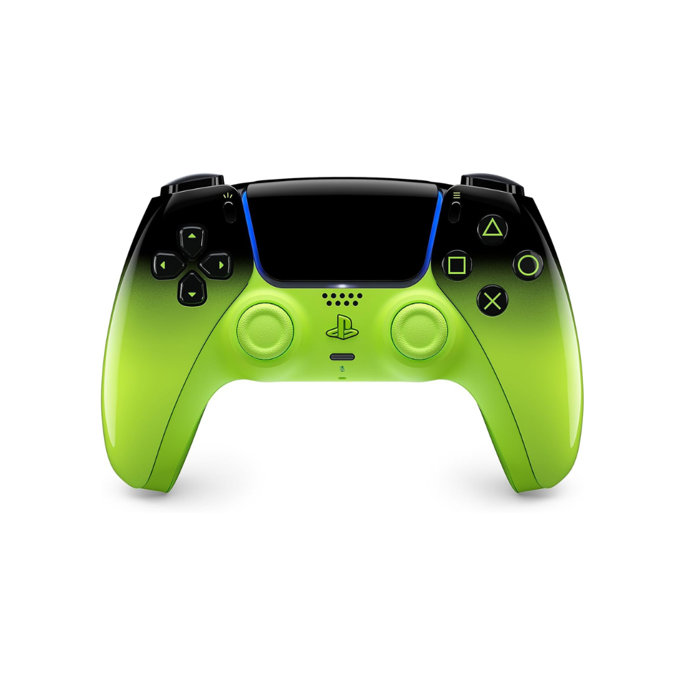 Sony DualSense Wireless Controller Remix Green Front View