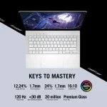 ASUS ROG Zephyrus G14 GU405AR-AI-SY064W Gaming Laptop - Intel Core Ultra 9 386H, 32GB LPDDR5X RAM, 1TB PCIe 4.0 SSD, NVIDIA GeForce RTX 5070 Ti 12GB GDDR7, 14" 3K (2880x1800) OLED 120Hz ROG Nebula Display, Windows 11 Home, Eng-Arab Backlit Keyboard, Platinum White - Image 5