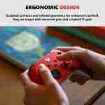 Xbox New Series Wireless Controller – Pulse Red | Bluetooth Gaming Controller for Xbox Series X|S, Xbox One, Windows PC, Android & iOS - Image 3