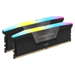 CORSAIR VENGEANCE RGB 32GB DDR5 6000MT/s grey RAM kit with two illuminated modules