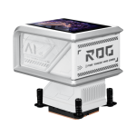 ASUS ROG Ryuo IV 360 ARGB White Edition AIO Liquid CPU Cooler, 6.67″ 2K Curved AMOLED, Asetek Gen8 V2 Pump, 360mm Radiator, 3× 120mm ARGB Fans | 90RC01N2-B0EAY0 - Image 5