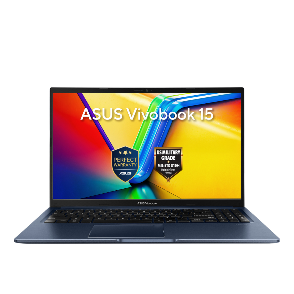 ASUS Vivobook 15 M1502NAQ Quiet Blue laptop front view