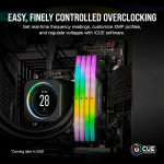 CORSAIR VENGEANCE RGB 48GB DDR5 5600MT/s CL40 RAM Kit – 2x24GB Black | CMH48GX5M2B5600C40 - Image 5