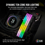 CORSAIR VENGEANCE RGB 48GB DDR5 5600MT/s CL40 RAM Kit – 2x24GB Black | CMH48GX5M2B5600C40 - Image 2