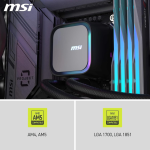 MSI MAG CORELIQUID A13 240 compatible with AMD AM5 and Intel LGA1851 sockets