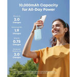 Anker Zolo power bank highlighting 10,000mAh portable battery capacity