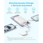 Anker Zolo power bank showing simultaneous charging for four devices