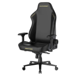 Front view of the black DXRacer Martian XL gaming chair