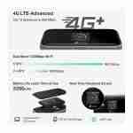 TP-Link M7750 600Mbps 4G+ LTE-Advanced Mobile Wi-Fi Router - Cat12, Dual-Band AC1200, 3280mAh Battery, MicroSD Storage, Black - Image 4