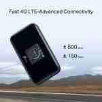 TP-Link M7750 600Mbps 4G+ LTE-Advanced Mobile Wi-Fi Router - Cat12, Dual-Band AC1200, 3280mAh Battery, MicroSD Storage, Black - Image 5